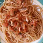 Spaghetti z sardynkami