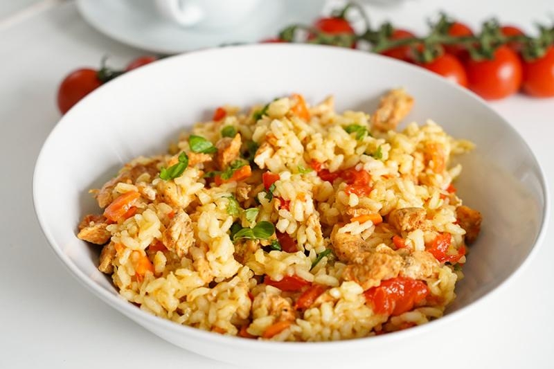 Risotto z kurczakiem