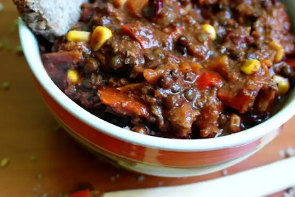 Wegańskie CHILI CON CARNE (ekspresowe i bez tłuszczu)