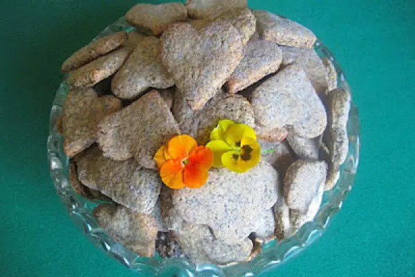 Izraelskie ciastka Mohn Kichel  - Mun Kichel Cookies - Dolcetti ebraici ai semi di papavero
