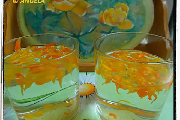 Herbatka nagietkowa - Marigold Flower Infusion - Tisana di calendula