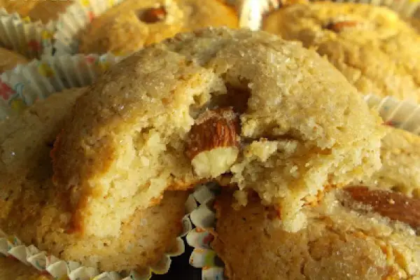 Ciastka migdałowe - Almond Tea Cakes - Dolcetti alle mandorle