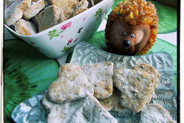 Kruche ciastka ze skwarek - Pork Ring Cookies Recipe (2) - Biscotti coi ciccioli
