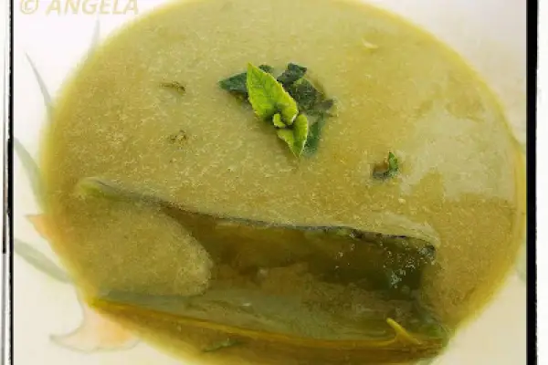 Zupa krem z bobu -  Creamy Fava Soup - Vellutata di fave