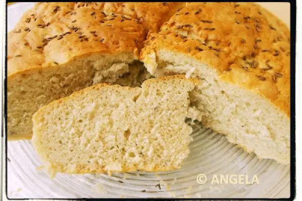 Chleb z mąką manitoba - Manitoba Flour Bread - Pane con farina manitoba