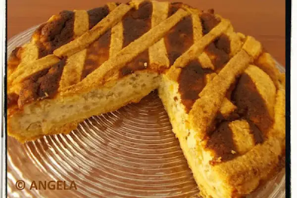 Pastiera (tradycyjny neapolitański sernik) - Pastiera (traditional Neapolitan cheese cake) - Pastiera napoletana