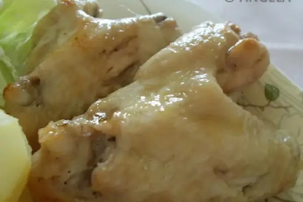 Skrzydełka z kurczaka w marynacie - Marinated chicken wings - Le ali di pollo marinate