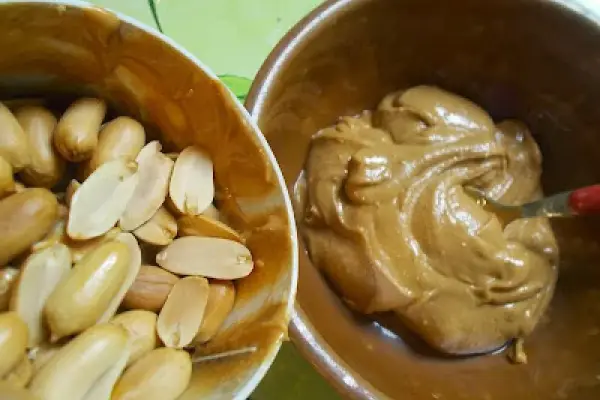 Domowe masło orzechowe - Home Made Peanut Butter - Burro di arachidi fatto in casa