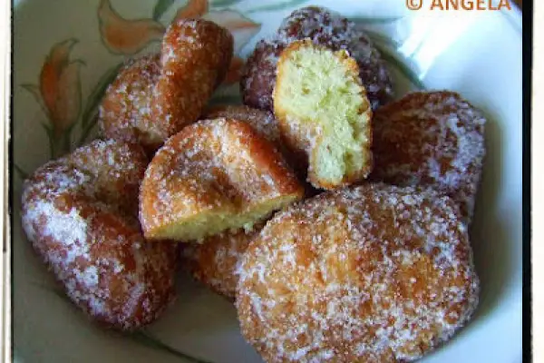 Pączusie kalabryjskie - Calabrian doughnuts - Gnocchi fritti dolci (ricetta calabrese)