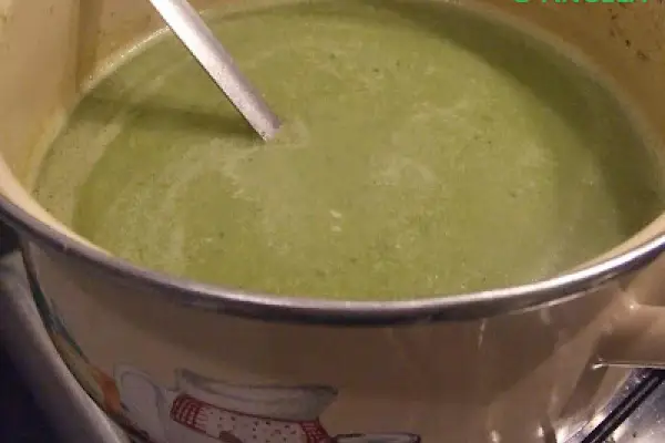 Zupa krem z brokułów - Broccoli soup - La passata cremosa con i broccoli
