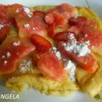 Słodki omlet owocowy -...