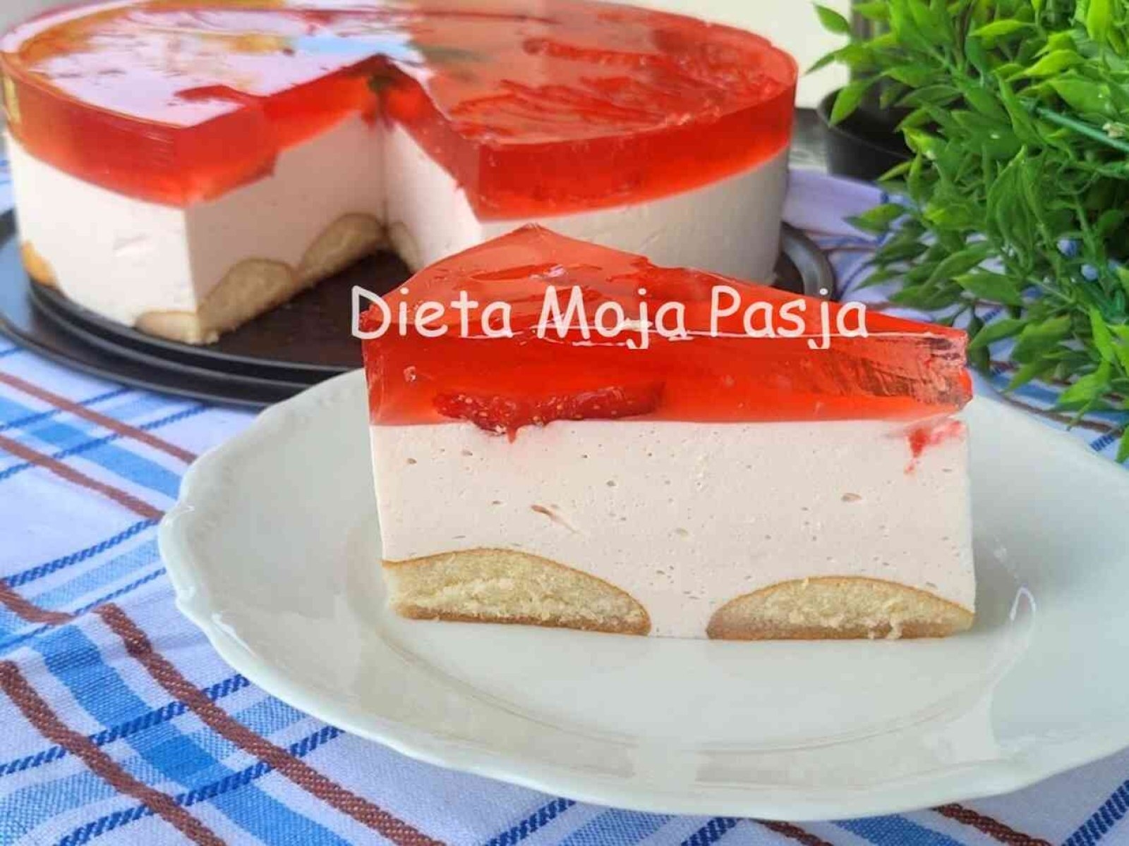 Sernik mascarpone na zimno