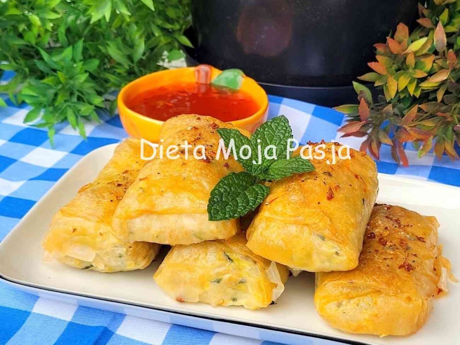 Gołąbkowe rollsy z Air Fryera