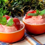 Szybkie lody truskawkowe...
