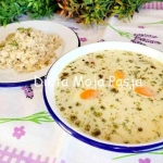 Zupa ogórkowa z kaszą