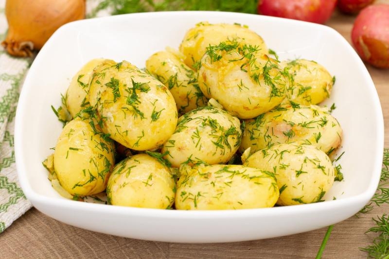 Ziemniaki z koperkiem