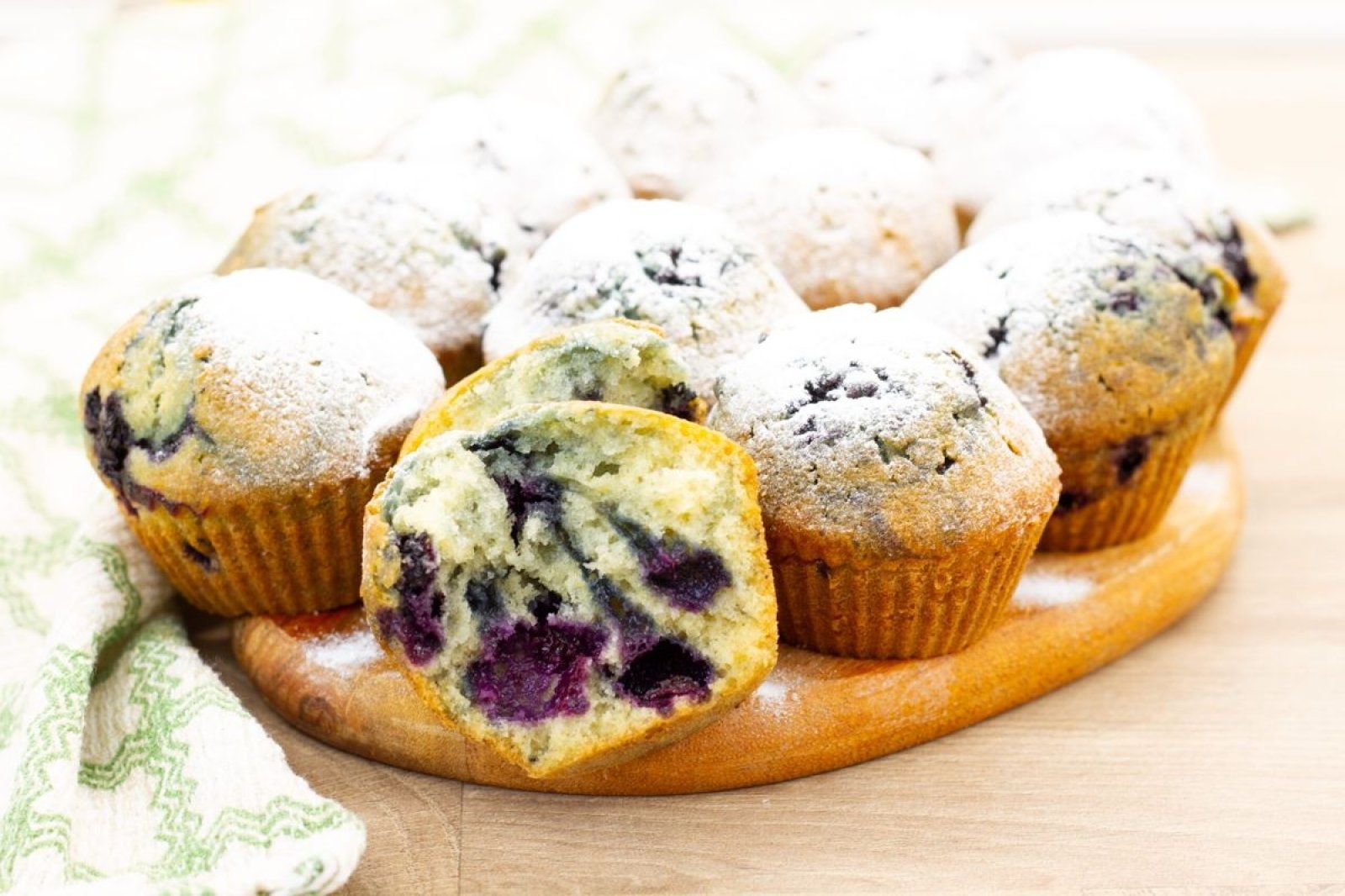 Muffiny mieszane widelcem