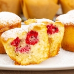 Muffiny z malinami