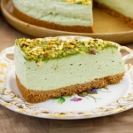 Sernik pistacjowy bez...
