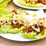 Wieprzowina na sałacie