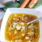 Zupa z młodej kapusty z...