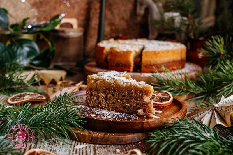 Ciasto piernikowo-migdałowe – prosty przepis