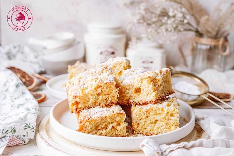 Pomarańczowe ciasto z kruszonką