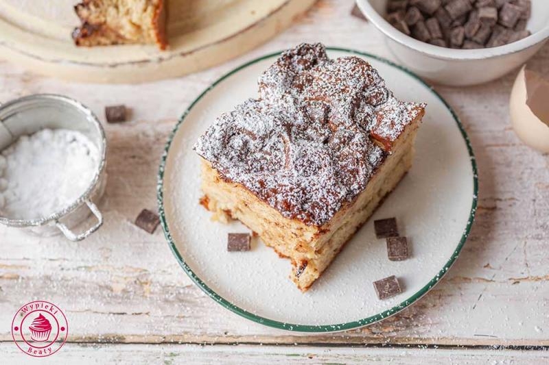 Proteinowe ciasto z bananami