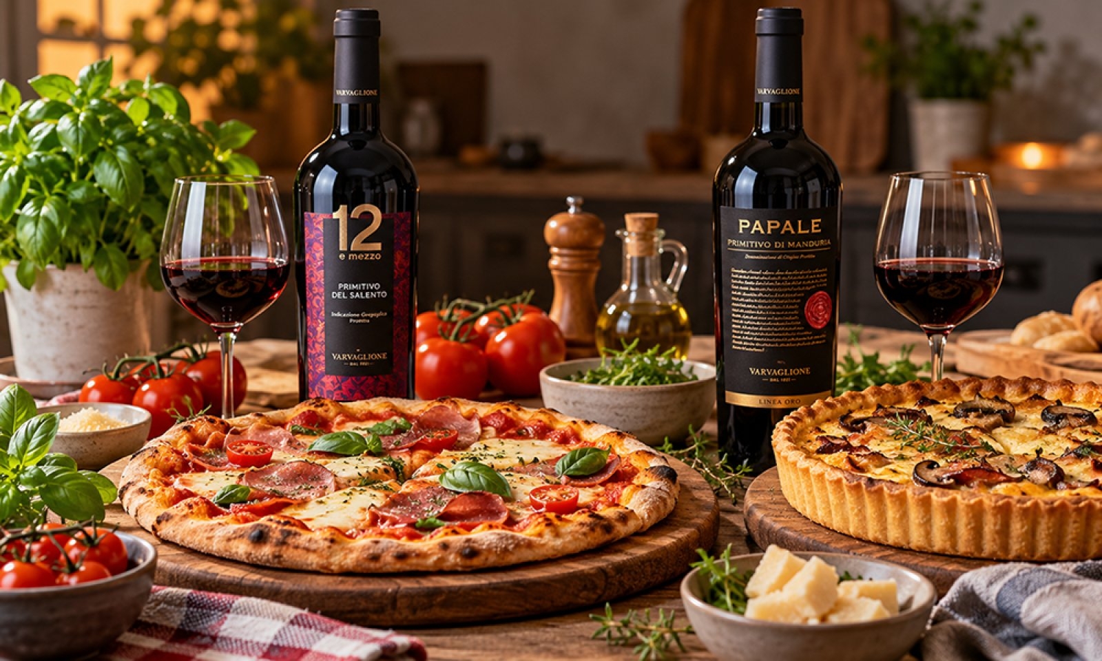 Primitivo do wytrawnych wypieków: jakie wino podać do pizzy i tarty?