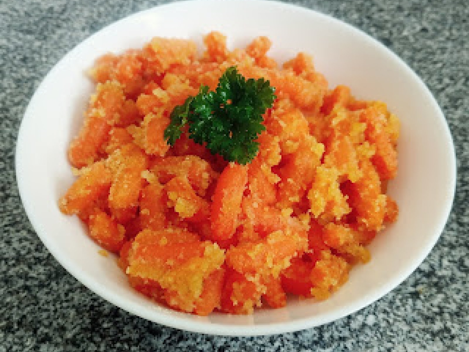 Marchewka w bułce tartej