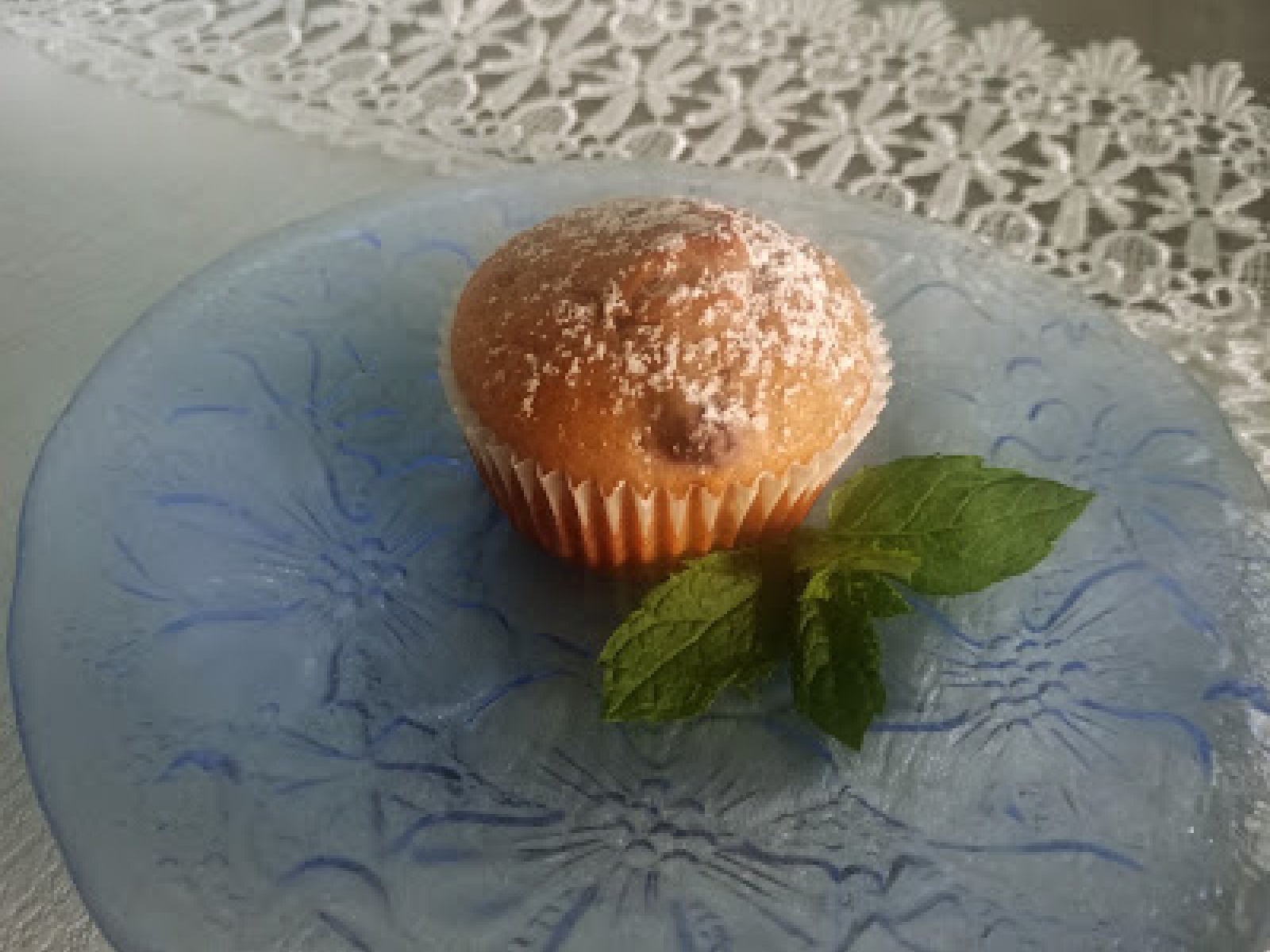 Muffinki jogurtowe o smaku jagody