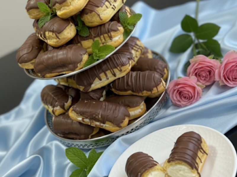 Zachwycające eklerki domowe