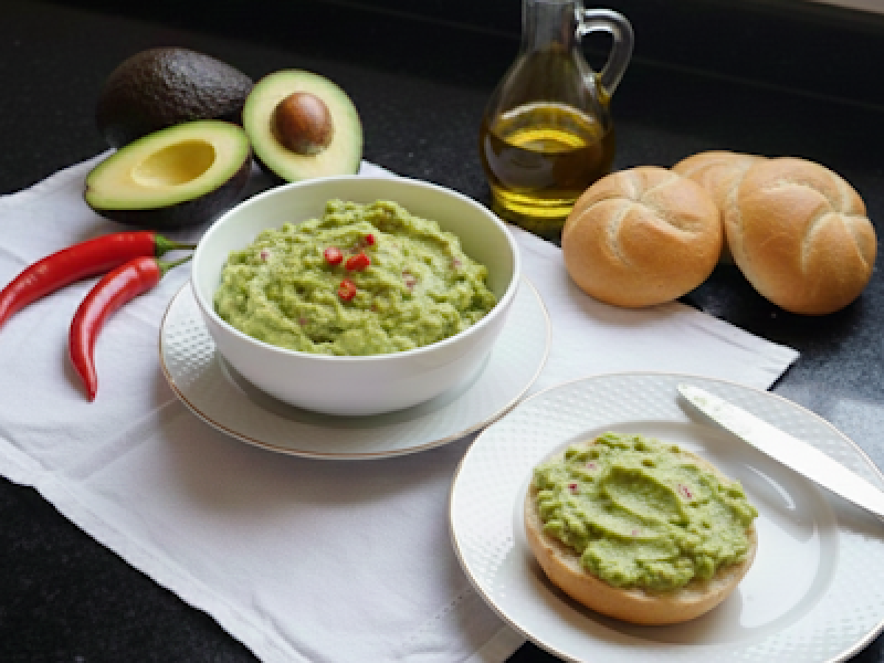 Guacamole - pasta awokado i chili
