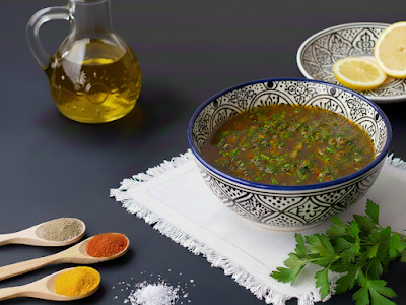 Marynata Chermoula – serce kuchni marokańskiej