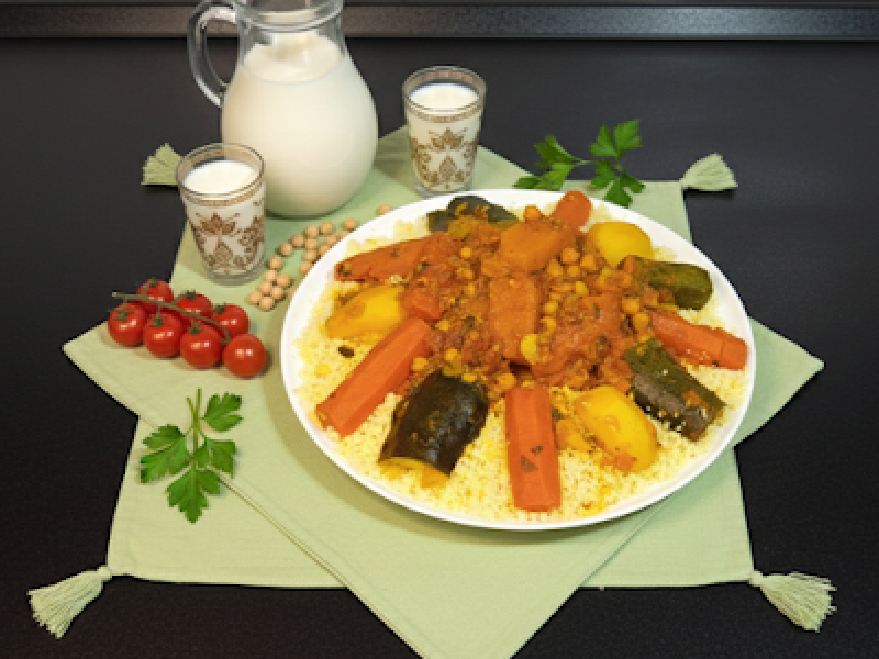 Tradycyjny marokański kuskus