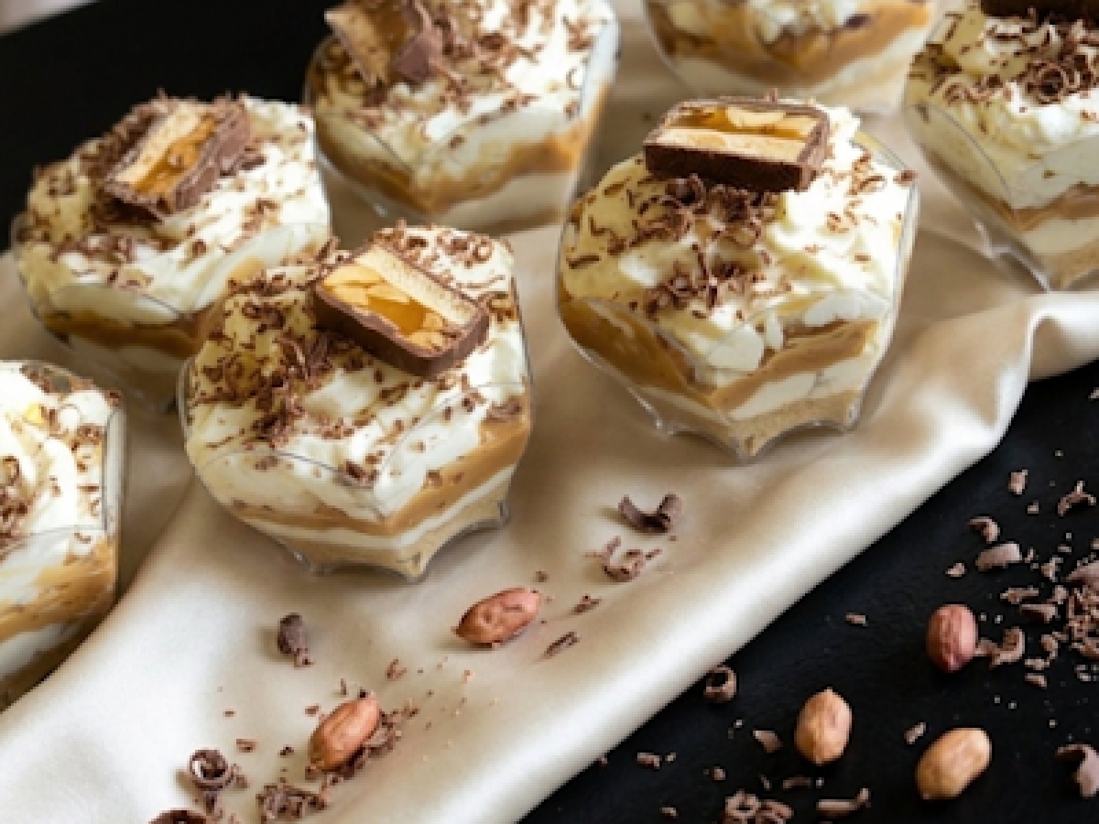 Snickers mini deserki