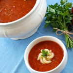 Domowa zupa pomidorowa...