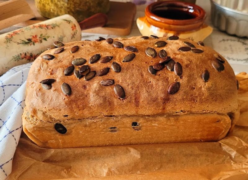 Chleb pszenno -żytni na suchym zakwasie