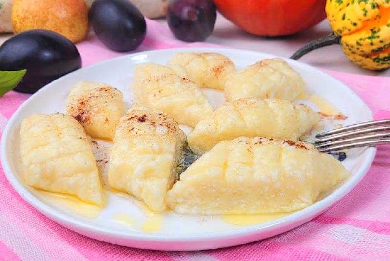 Kluski leniwe na słodko