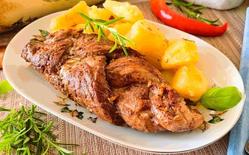 Warkocz z polędwicy