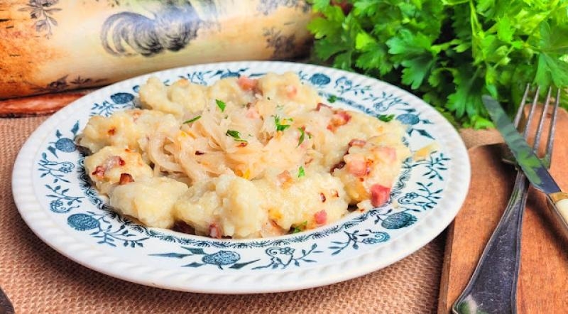 Szare kluchy ciepane