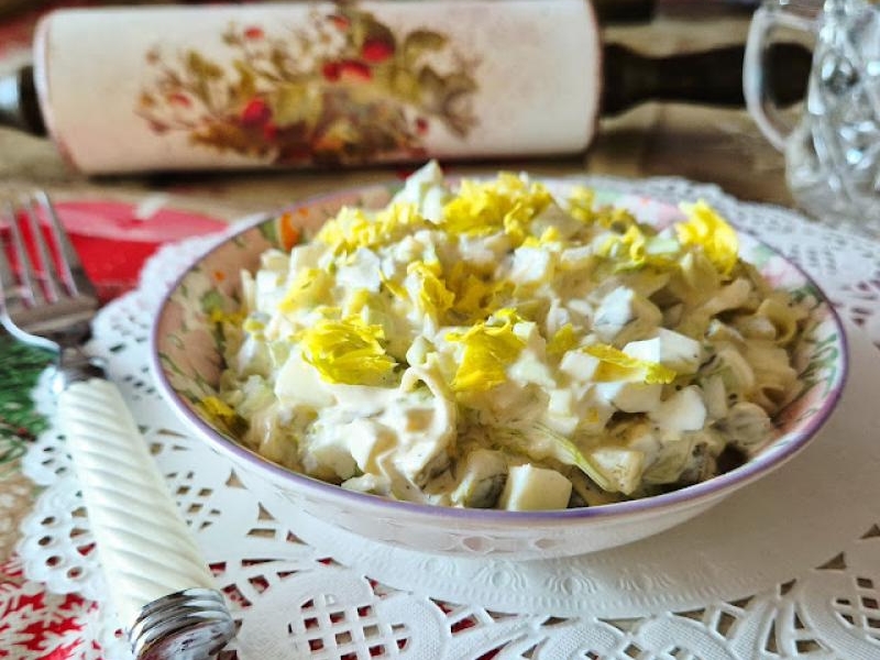 Szybka sałatka z pora