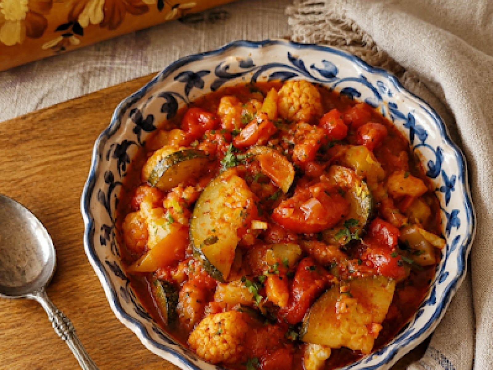 Ragout warzywne z kiełbasą
