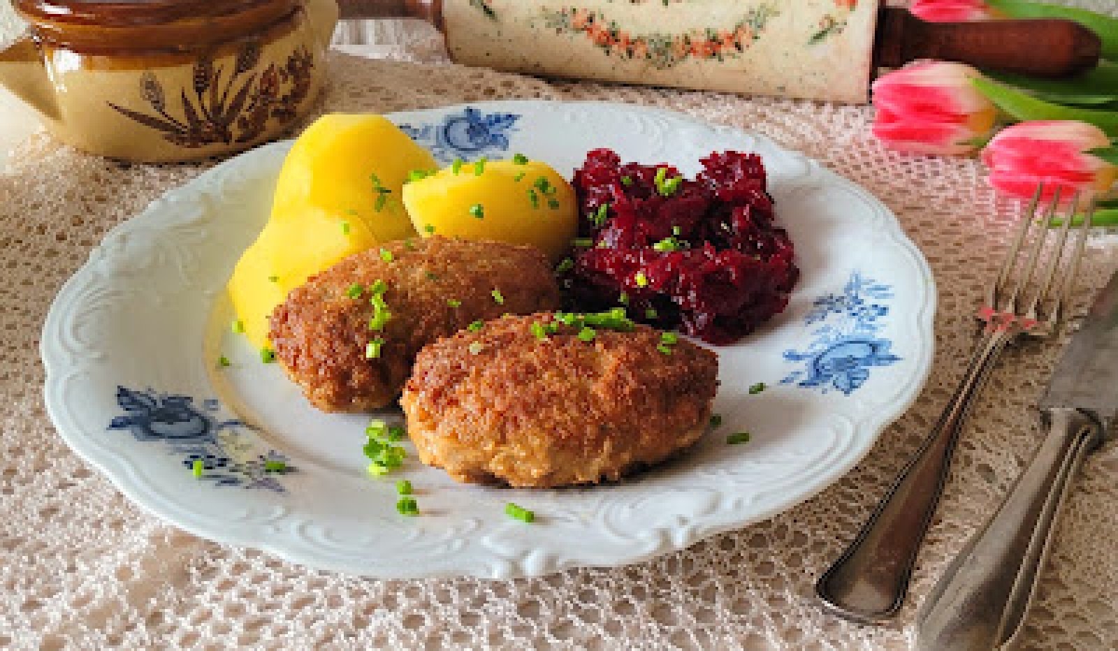 Kotlety mielone z łopatki wieprzowej