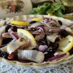 Śledź z żurawiną w...