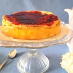 Sernik z frużeliną...