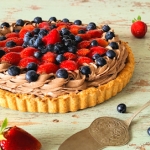 Tarta owocowa z kremem...