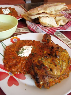Kurczak tandoori w sosie maślanym