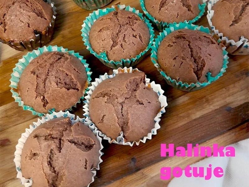 Muffinki z nadzieniem czekoladowym – bardzo proste do zrobienia