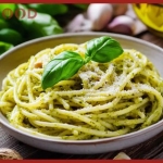 Makaron z pesto...